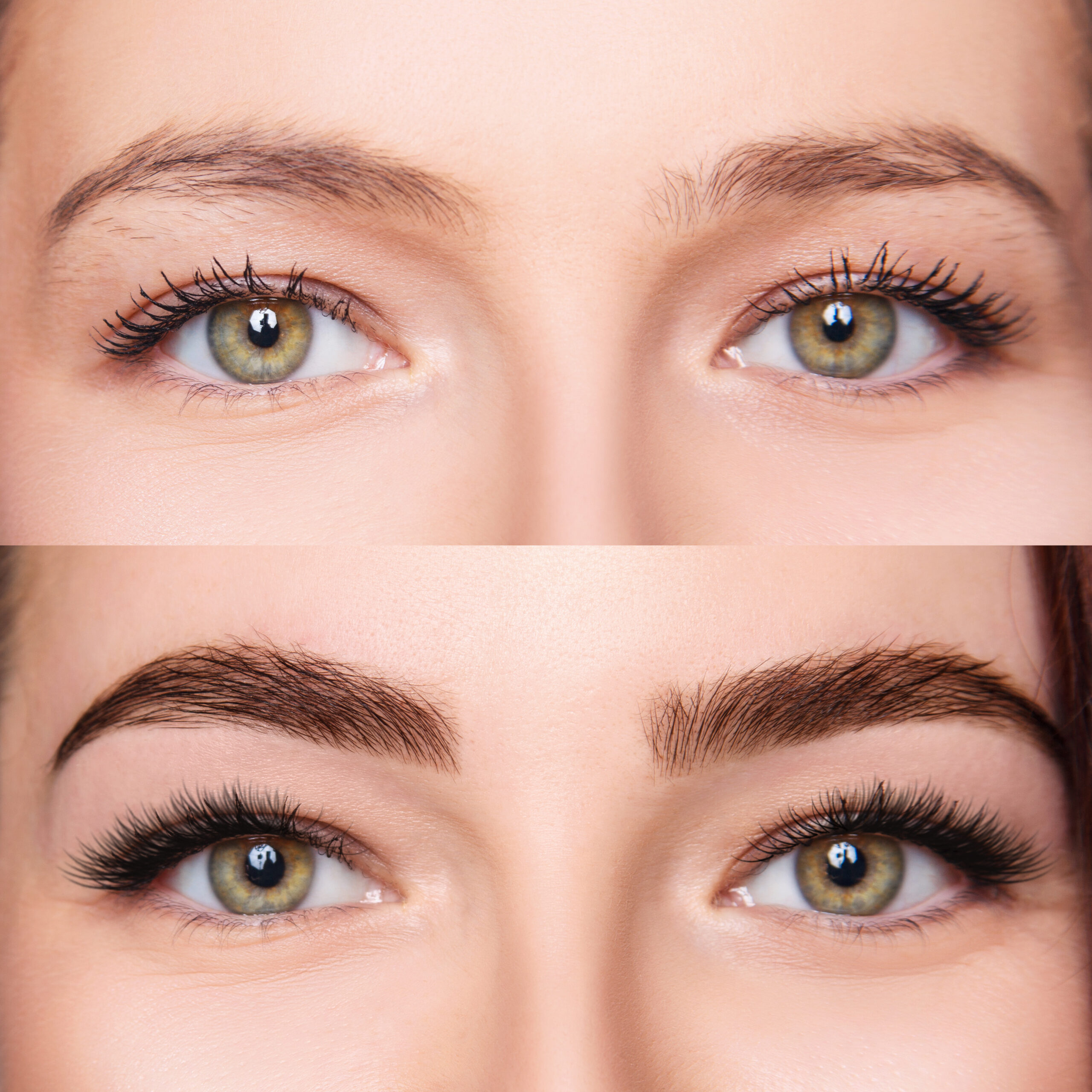 Female eyebrows before and after brows correction Treatments | Arcanum Aesthetics | Tampa, Florida
