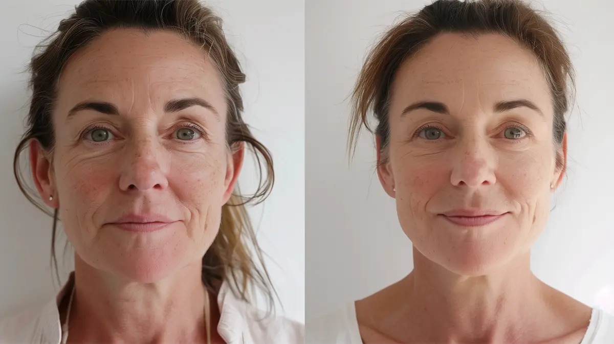 Microneedling with Chemical Peel before and after refults